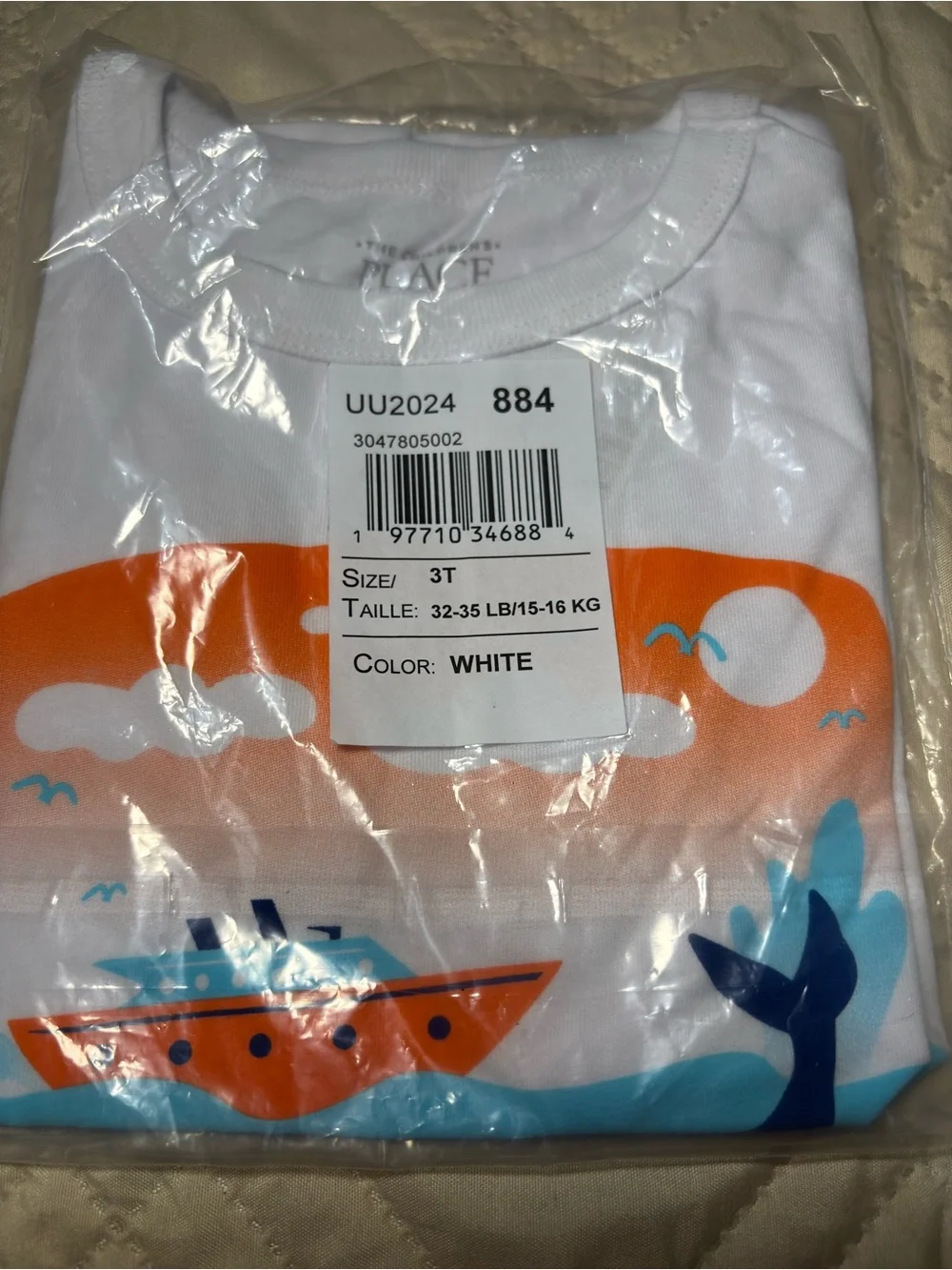 Children's Place 3T Ocean Adventure Graphic Tee